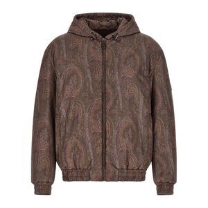 Etro Brown Polyester Men's Bomber